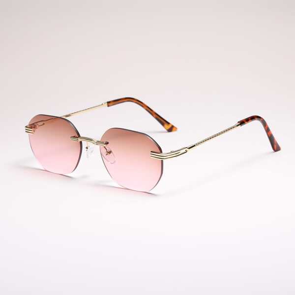 

Rimless Tinted Lens Sunglasses
