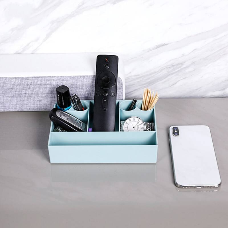 

1pc Random Color Desktop Storage Box, Multicolor