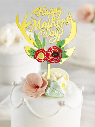 Mother's Day Decorative Cake Topper - 100 Mother's Day Gift Ideas