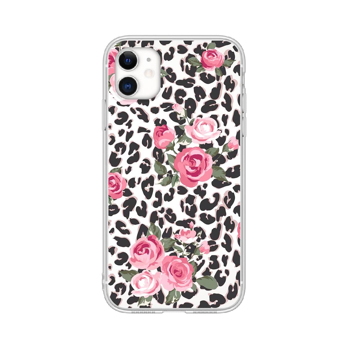 

Leopard & Floral iPhone Case, Multicolor