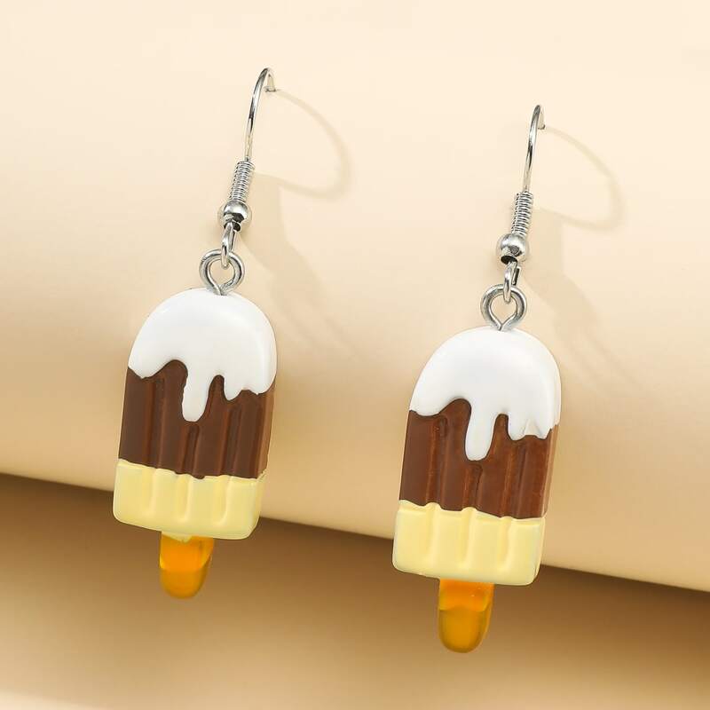

Ice Cream Drop Earrings, Multicolor