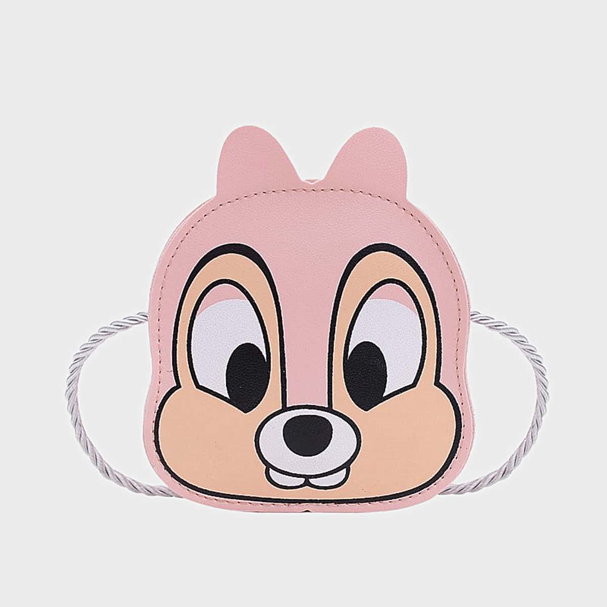 

Cartoon Rabbit Crossbody Bag, Multicolor