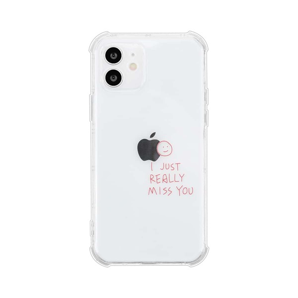 

Letter Graphic Clear iPhone Case