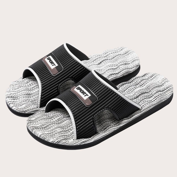 

Letter Graphic Slides, Black