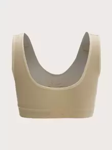 Easithlete Medium Support  Sports Bra - Beige - View 2