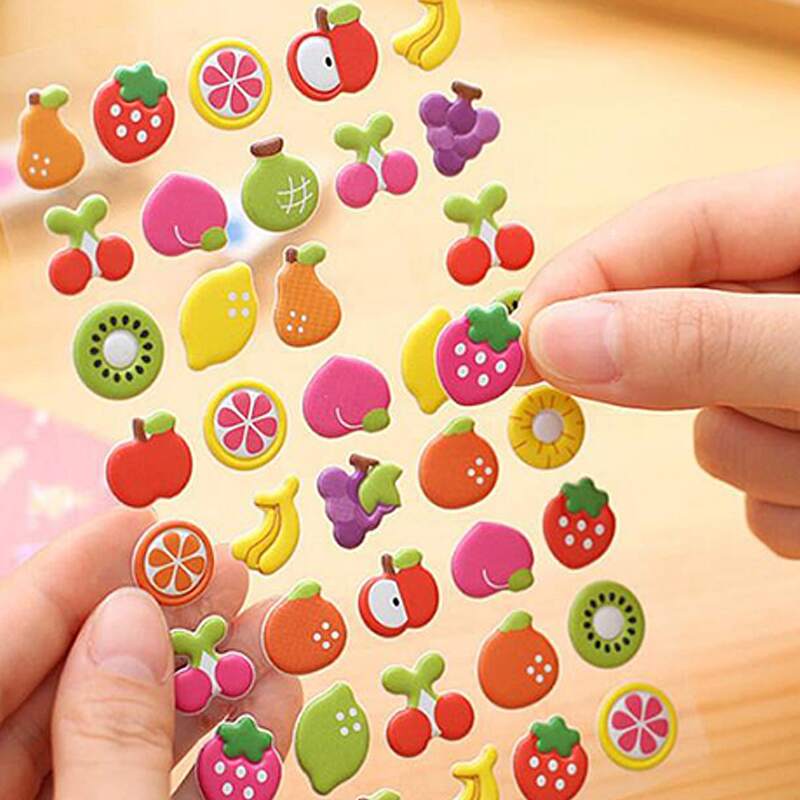 

1sheet Mixed Pattern Random Sticker, Multicolor