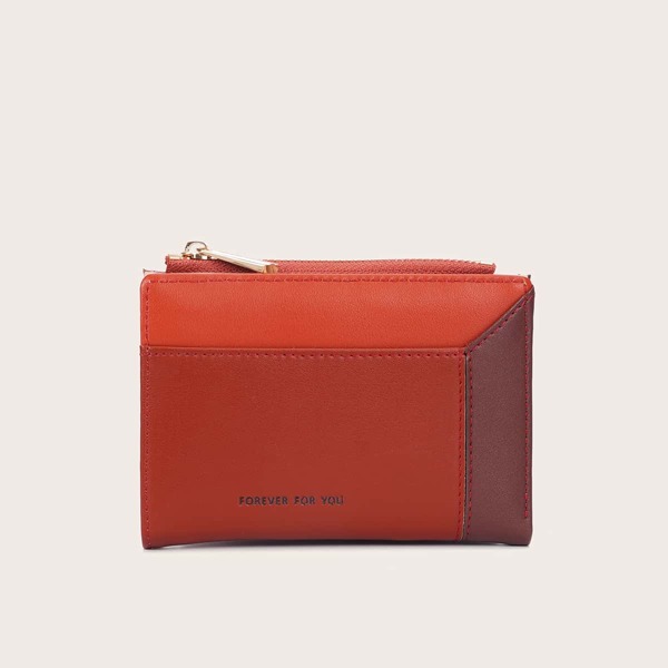 

Letter Graphic Small Purse, Burgundy