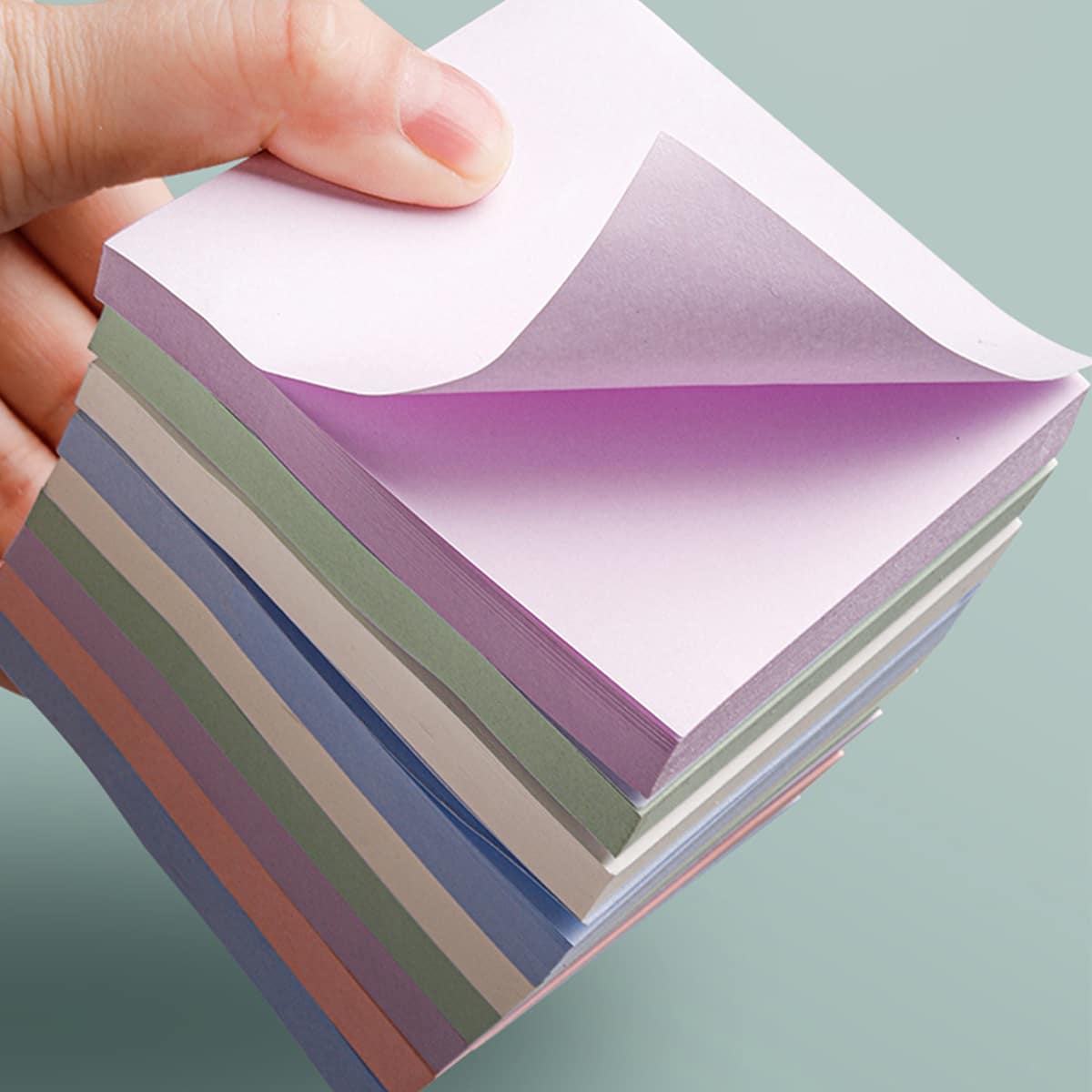 

400sheets Solid Color Sticky Note, Multicolor