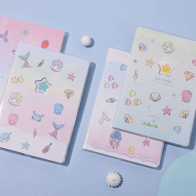 

1pc Cartoon Graphic Random Notebook, Multicolor