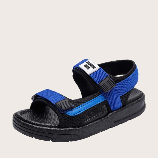 

Boys Velcro Strap Sport Sandals, Blue