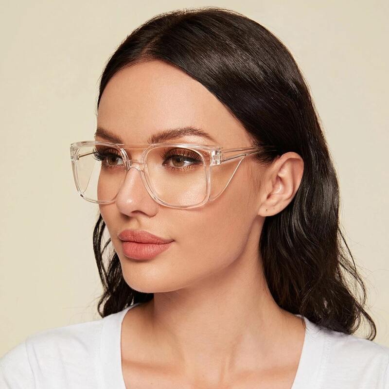 

Square Clear Frame Eyeglasses