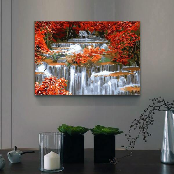 

Scenery Pattern Diamond Painting Without Frame, Multicolor