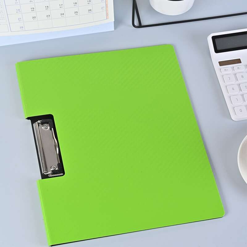 

1pc Plain Minimalist Folder, Green