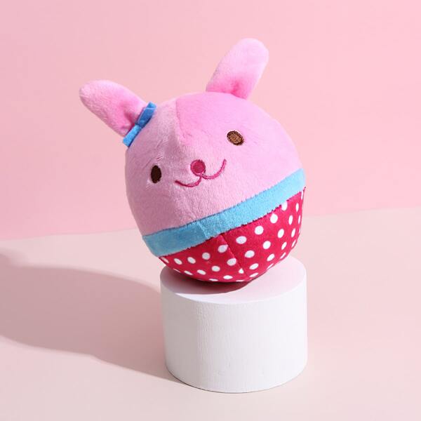 

Rabbit Shaped Pet Sound Toy, Pink