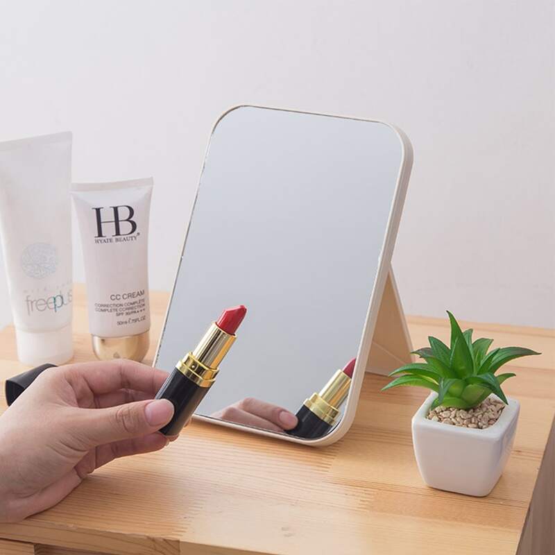 

1pc Random Desktop Makeup Mirror, Multicolor