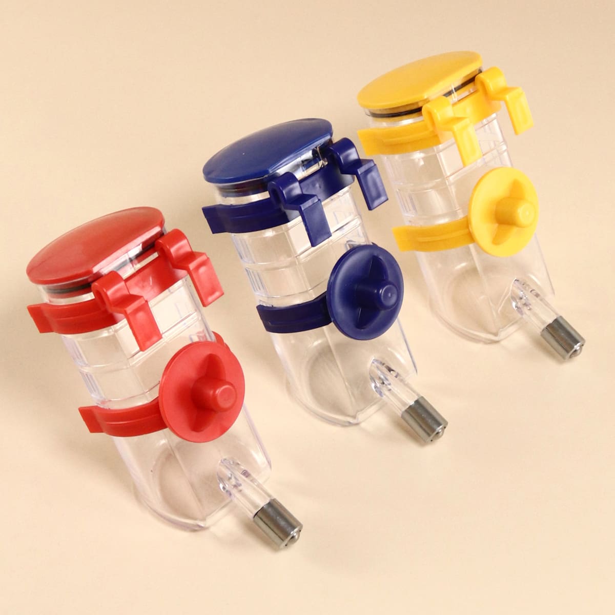 

1pc Random Color Hanging Pet Water Feeder, Multicolor