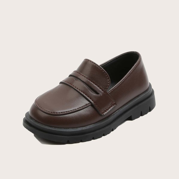 

Toddler Girls Minimalist Loafers, Brown