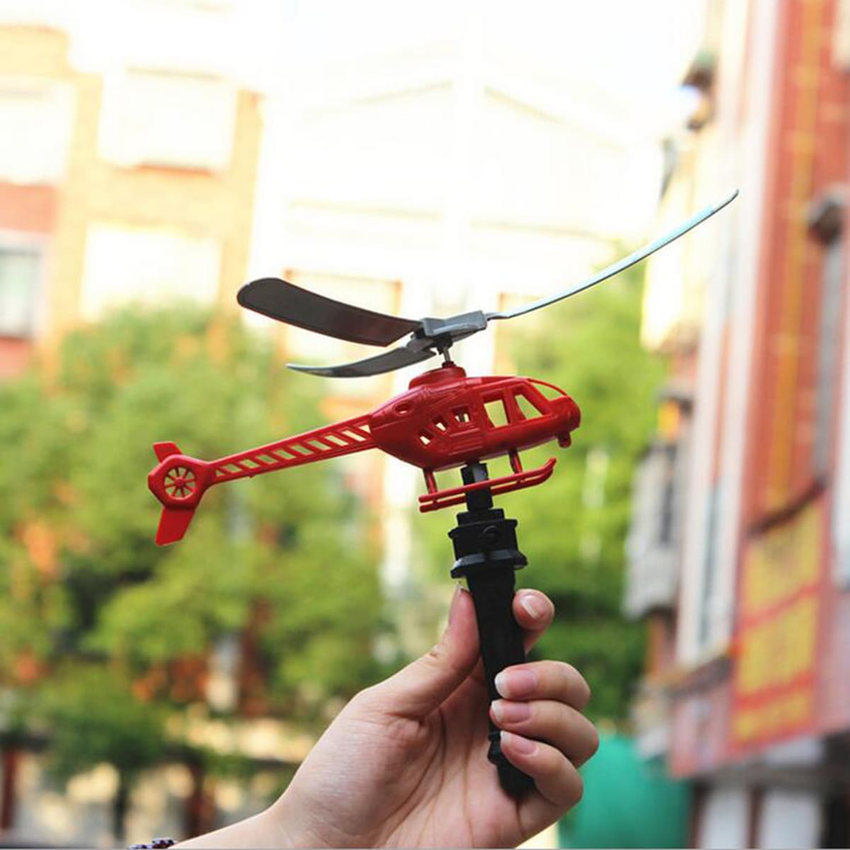 

1pc Random Pull Line Helicopter, Multicolor