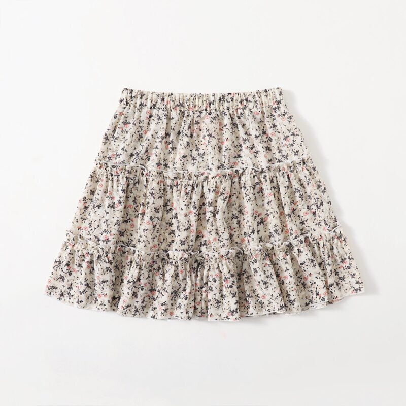 

Ditsy Flower Layered Skirt, Multicolor
