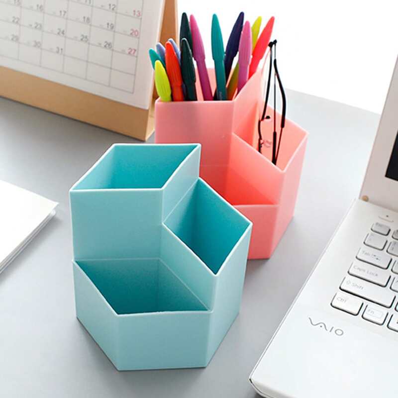 

1pc Multifunctional Pen Holder, Multicolor