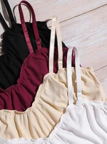 Conjunto De 4 Sostenes Con Costillas - Multicolor - Ver 3