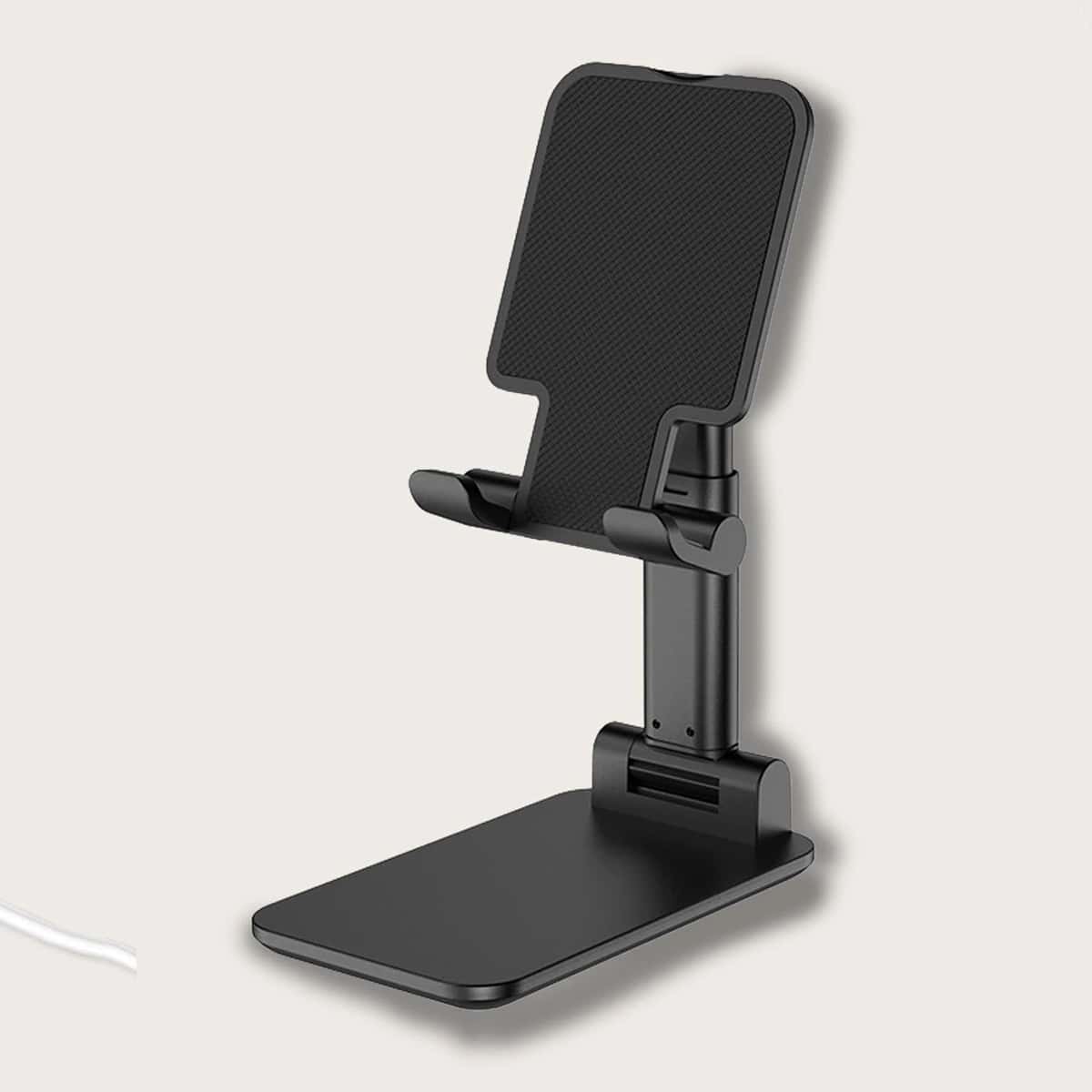 

1pc Folding Phone Holder, Black
