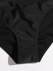 Swim Vcay Plus Ruched Bikini Panty,Summer Beach