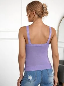 Knit ngọn Thú vật Giải trí - Màu tím  Violet - Xem 2