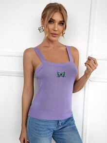 Knit ngọn Thú vật Giải trí - Màu tím  Violet - Xem 5