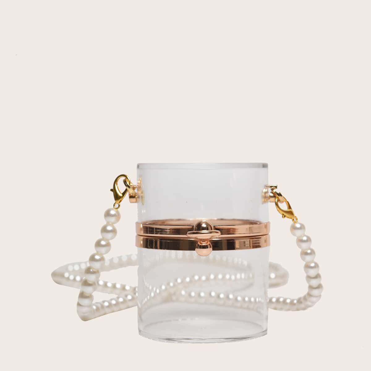

Mini Clear Box Bag Without Inner Decor