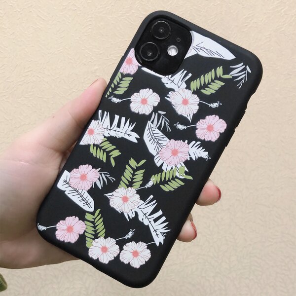 

Чехол для iPhone с цветочным узором, Многоцветный