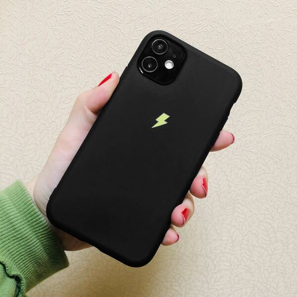 

Lightning Pattern iPhone Case, Multicolor