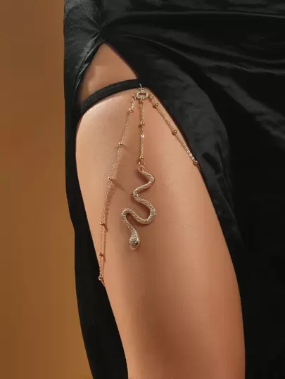 Snake Charm Thigh Chain