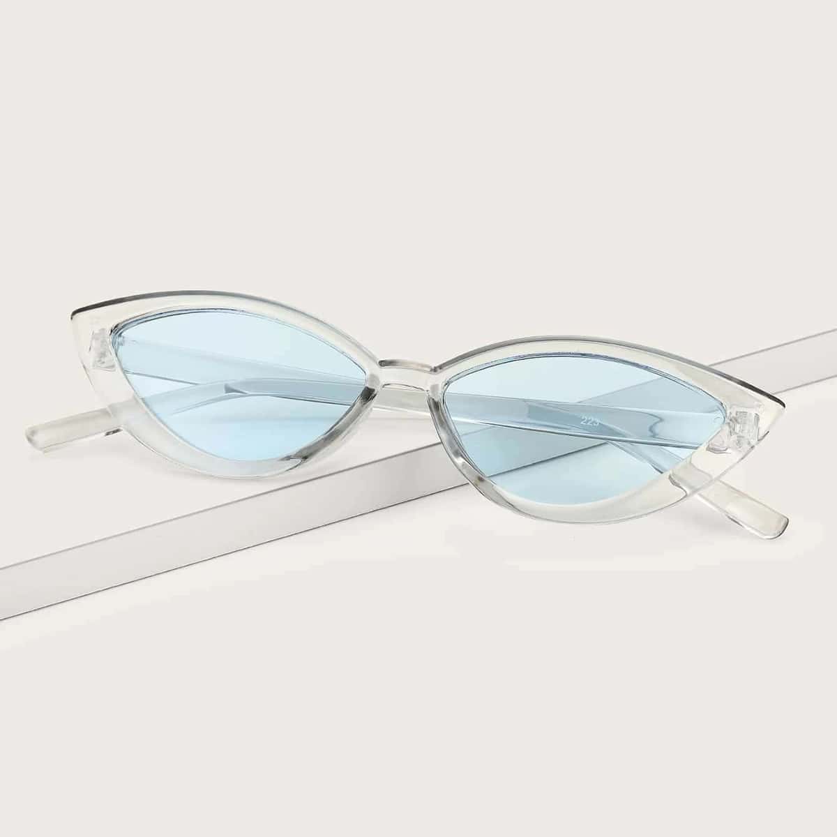 

Cat Eye Tinted Lens Sunglasses