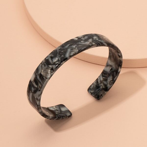 

Resin Cuff Bangle, Multicolor