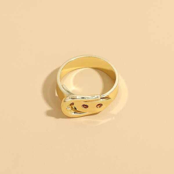 

Belt Design Ring, Gold