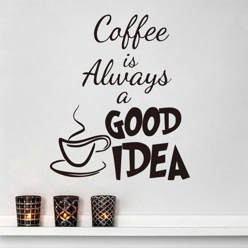 

Letter Graphic Wall Sticker, Black