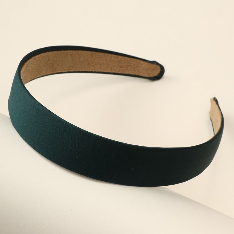 

Solid Wide Headband, Dark green
