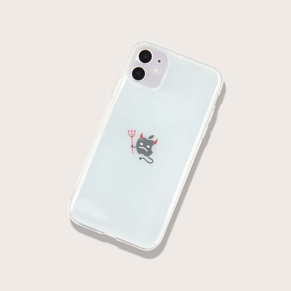 

Cartoon Clear iPhone Case