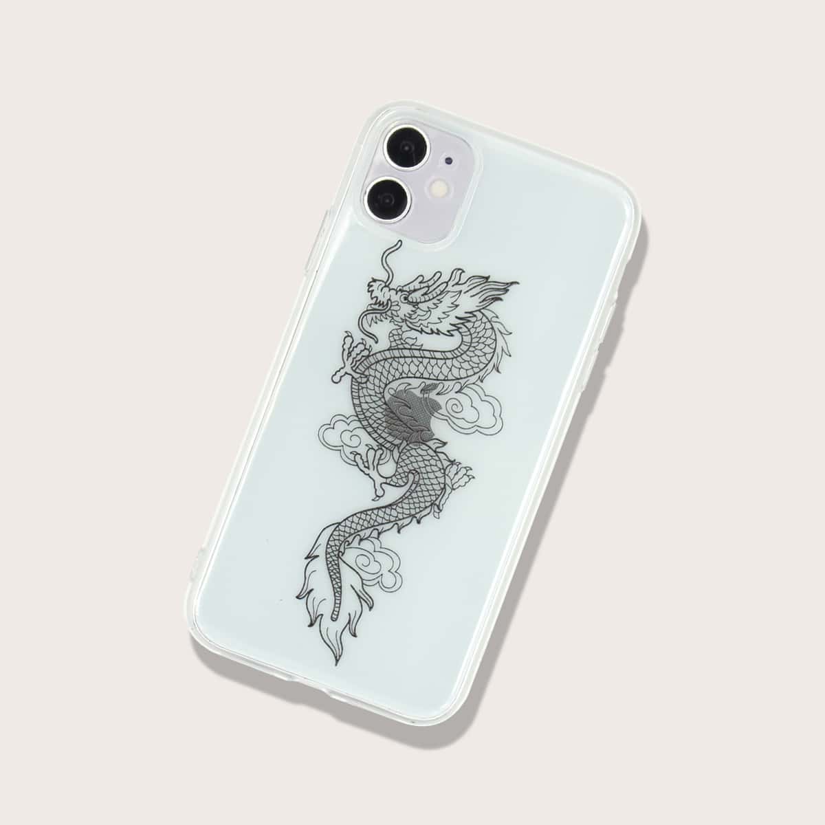 

Chinese Dragon iPhone Case, Clear