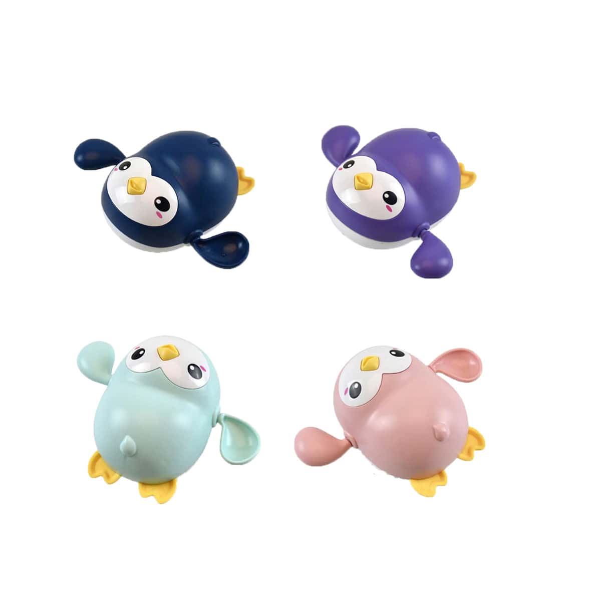 

1pc Random Wind Up Swimming Penguin Bath Toy, Multicolor