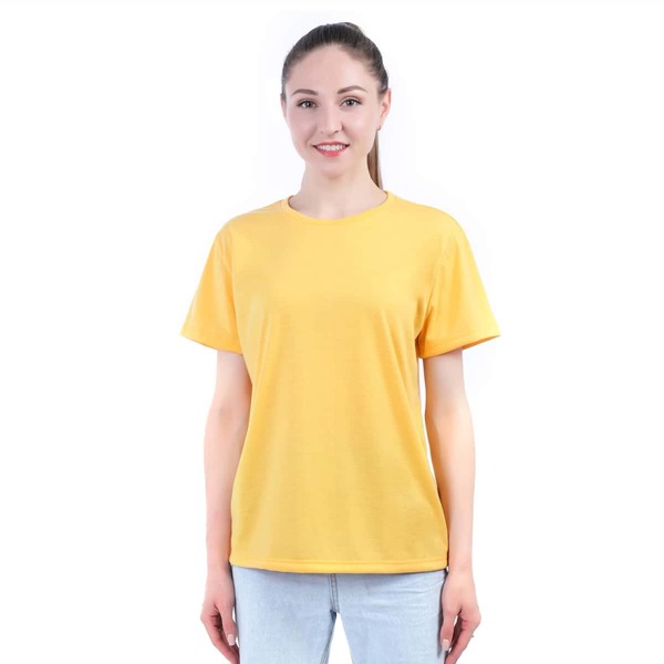 

Short Sleeve Solid Tee, Yellow