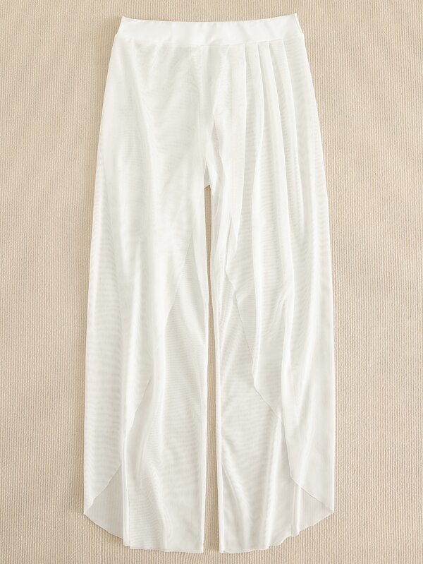 Sheer Mesh Beach Pants SHEIN