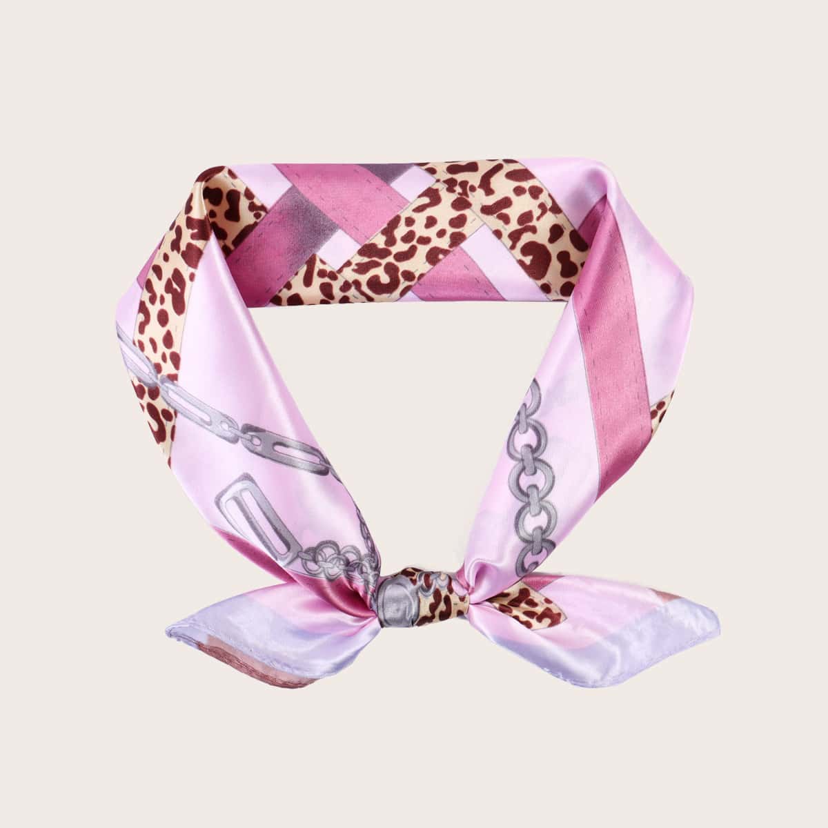 

Chain Print Bandana, Multicolor