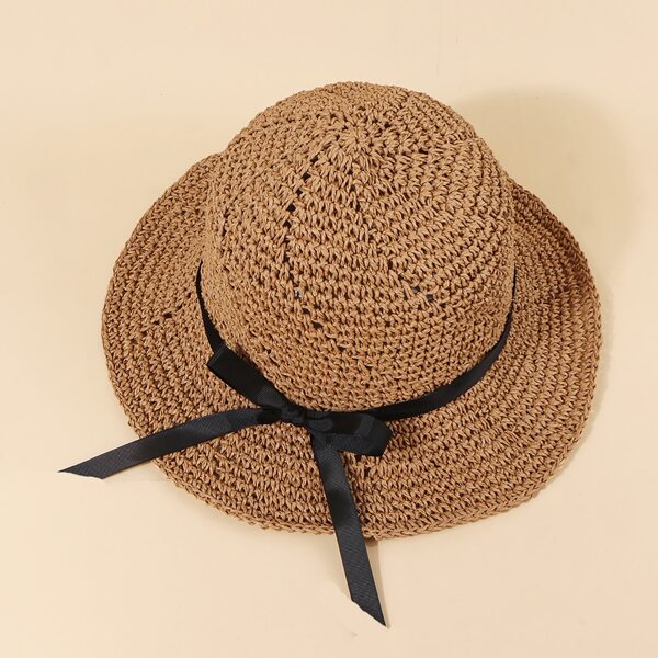 

Bow Tie Sun Hat, Khaki