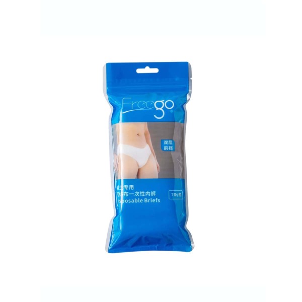 

7pcs Men Disposable Briefs, White