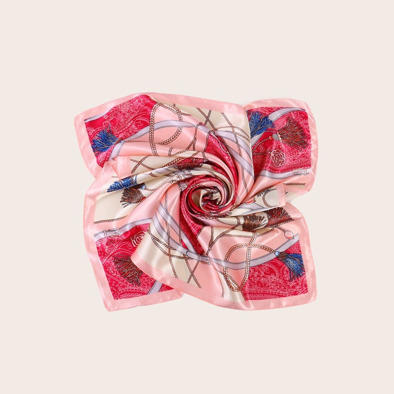 

Tassel Print Bandana, Multicolor