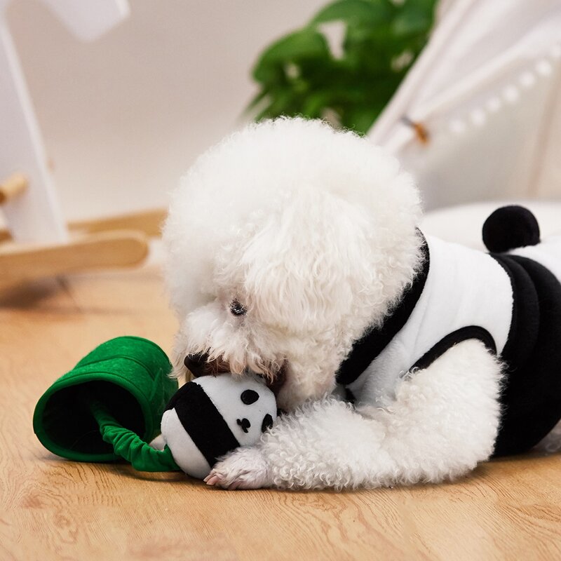 

Panda Design Pet Sound Toy, Green