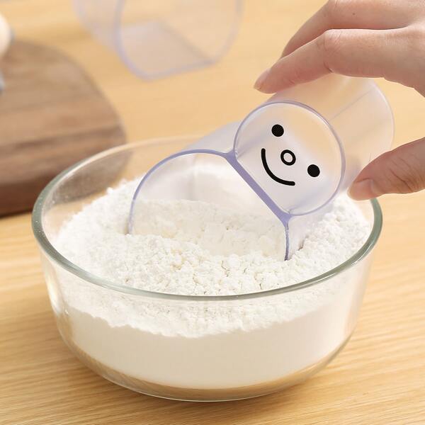 

1pc Snowman Shaped Rice Scoop, Clear