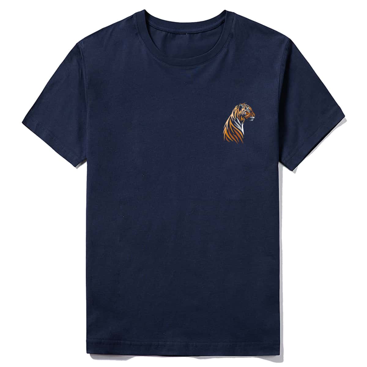 

Guys Tiger Graphic Tee, Navy blue